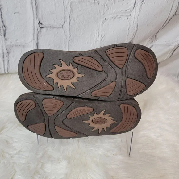 UGG Australia Roslyn Womens Brown Suede Zip Side Tall Shearling Winter Boots 7 - Picture 15 of 15